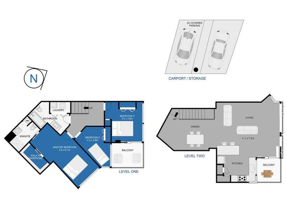 Split Level 125Sqm Sub Penthouse Διαμέρισμα Όκλαντ Εξωτερικό φωτογραφία